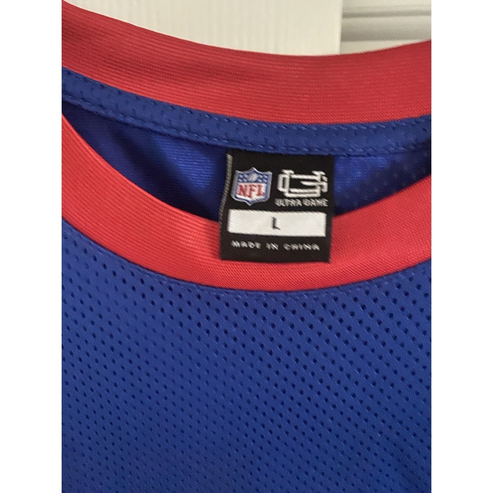 NWT Men's Buffalo Bills Blue NFL Embroidered Basketball Style Jersey TANK TOP - Picture 4 of 7
